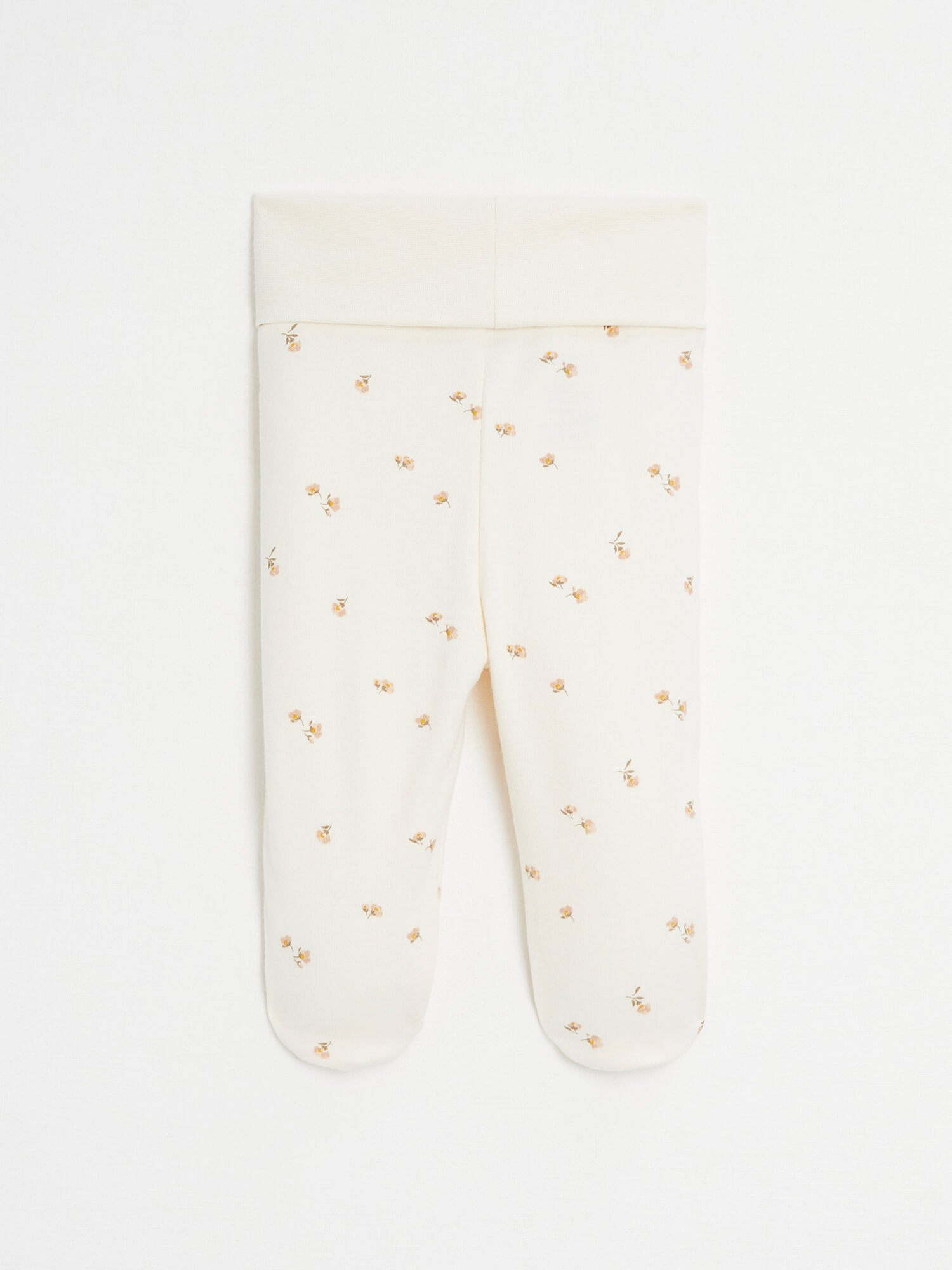 מכנסי רגליות הדפס פרחים