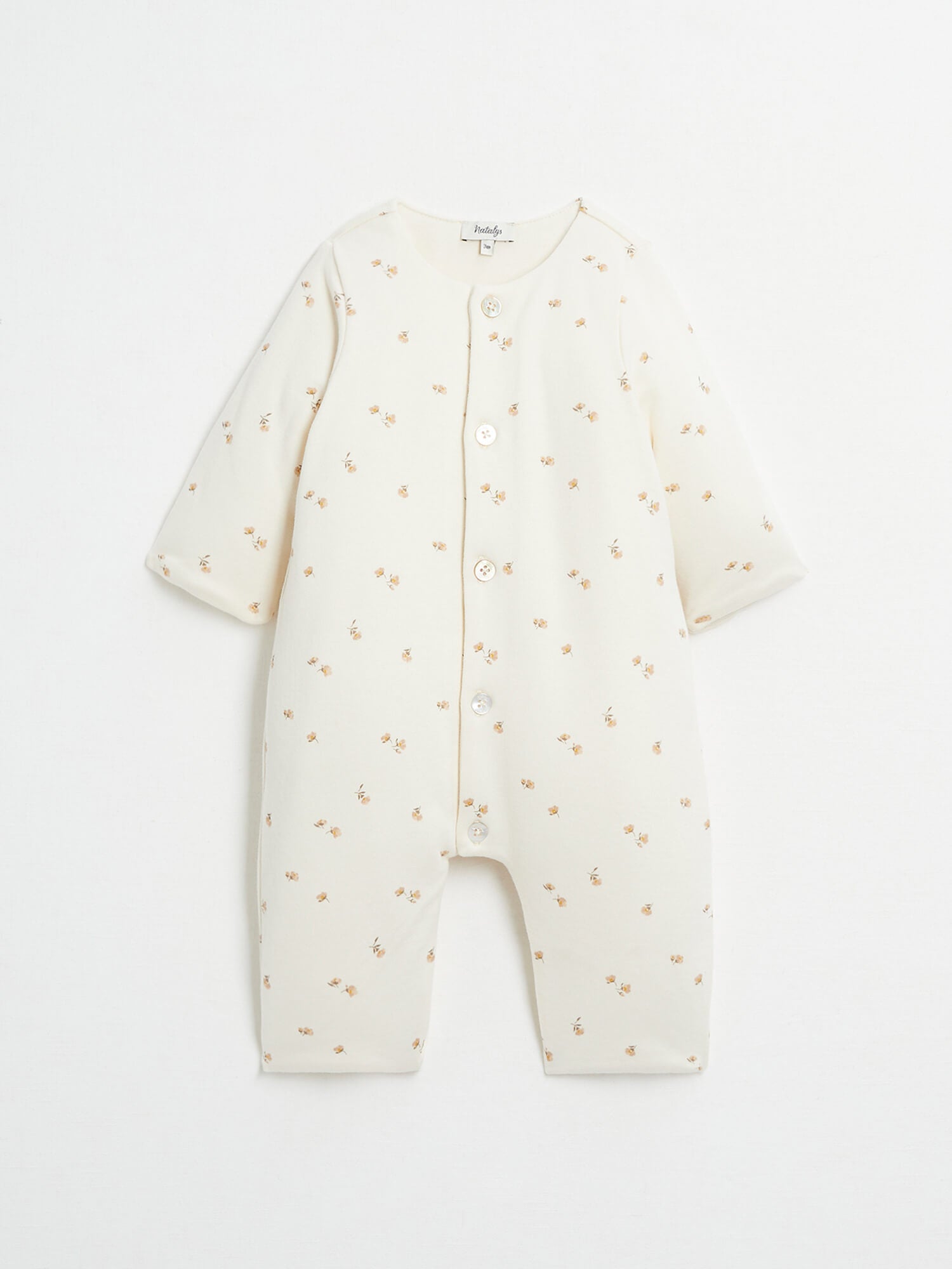 אוברול הדפס פרחים