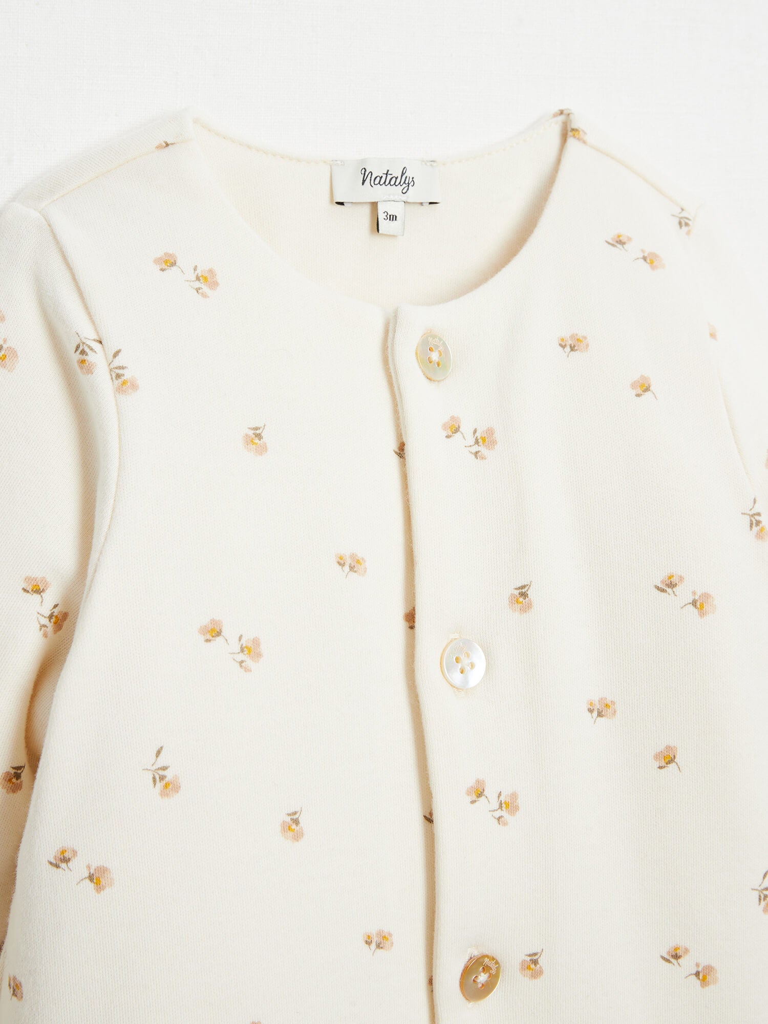 אוברול הדפס פרחים