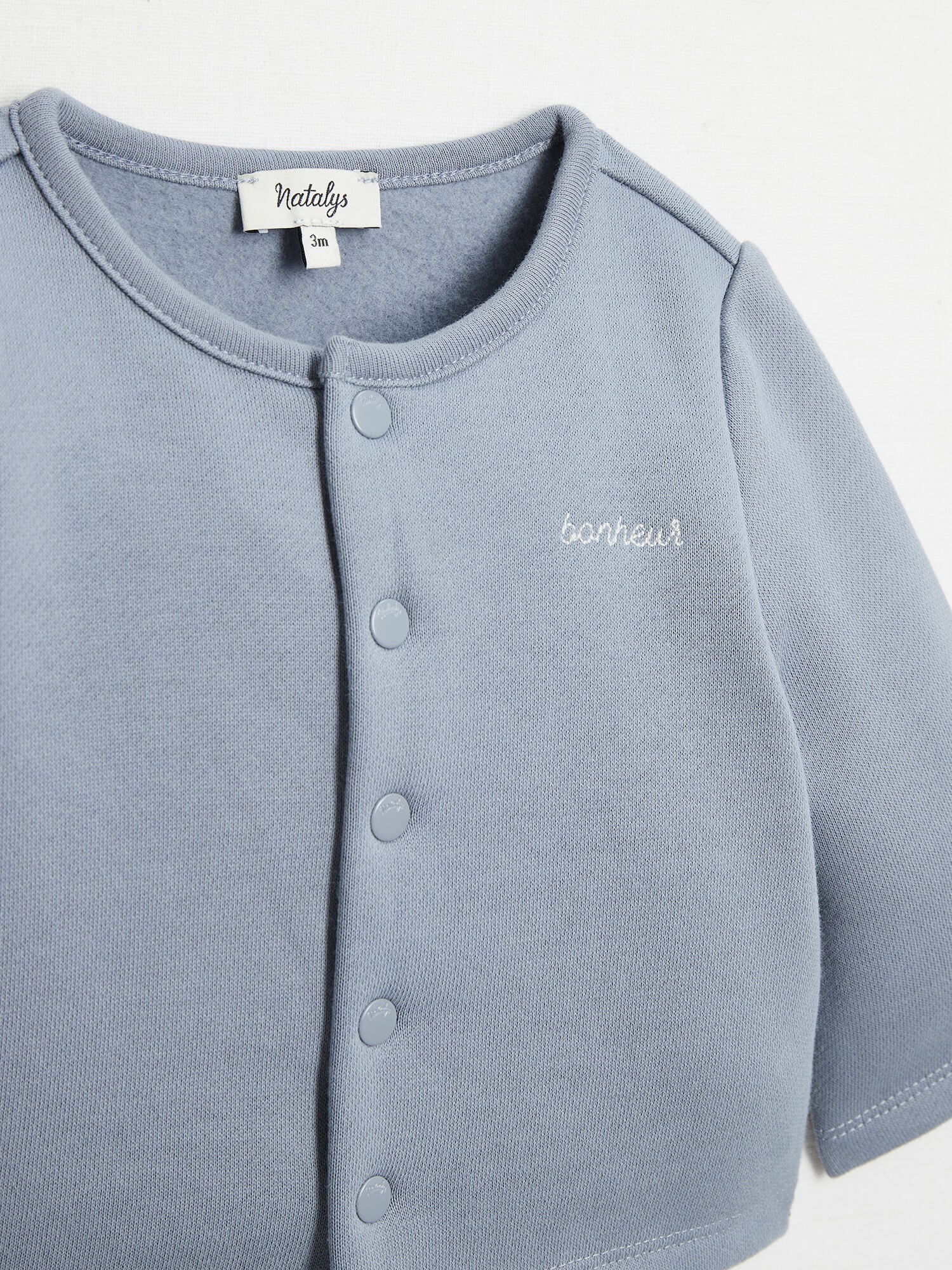 קרדיגן פליז כחול