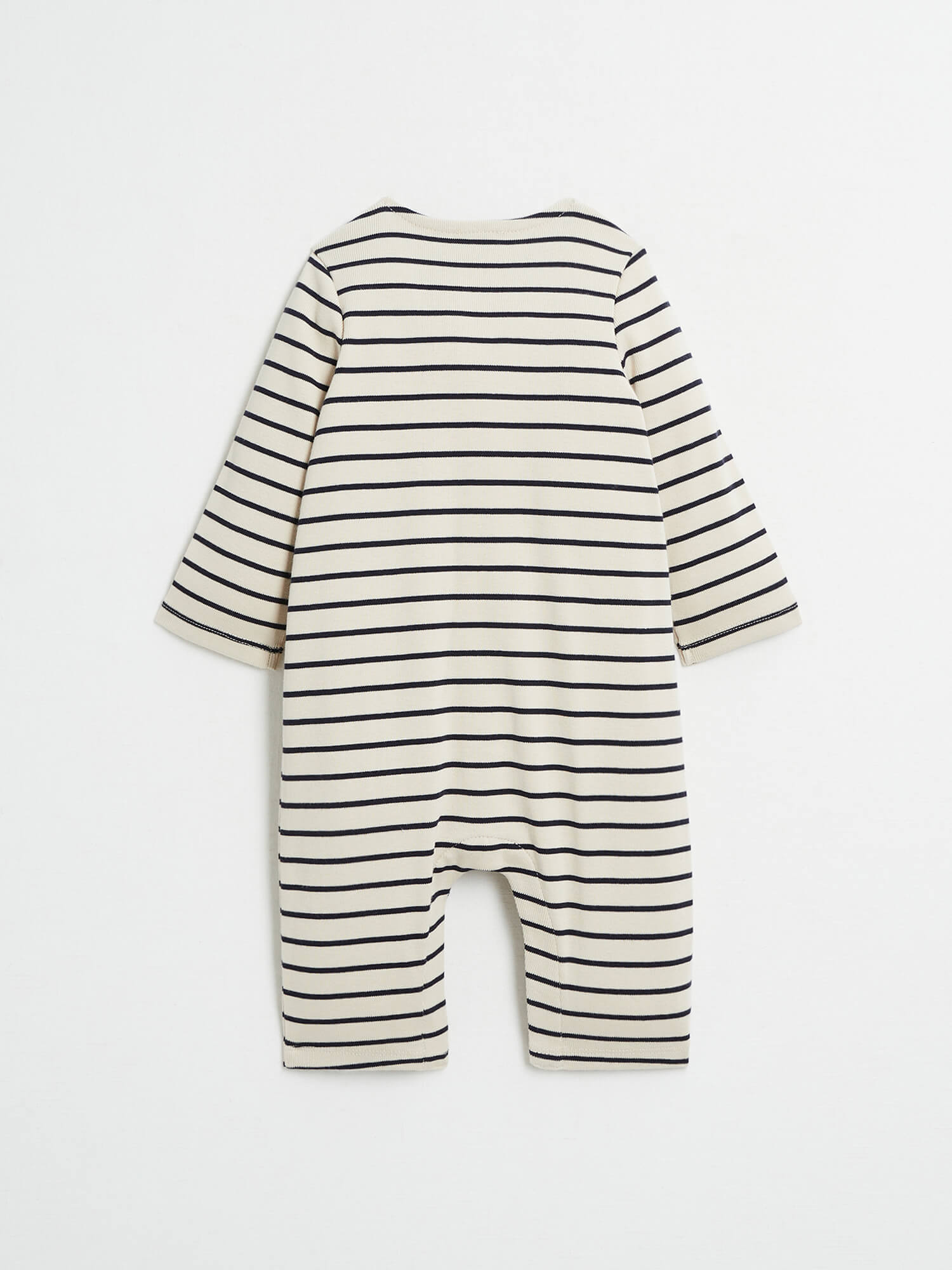 אוברול פסים עם רקמת "Chou"