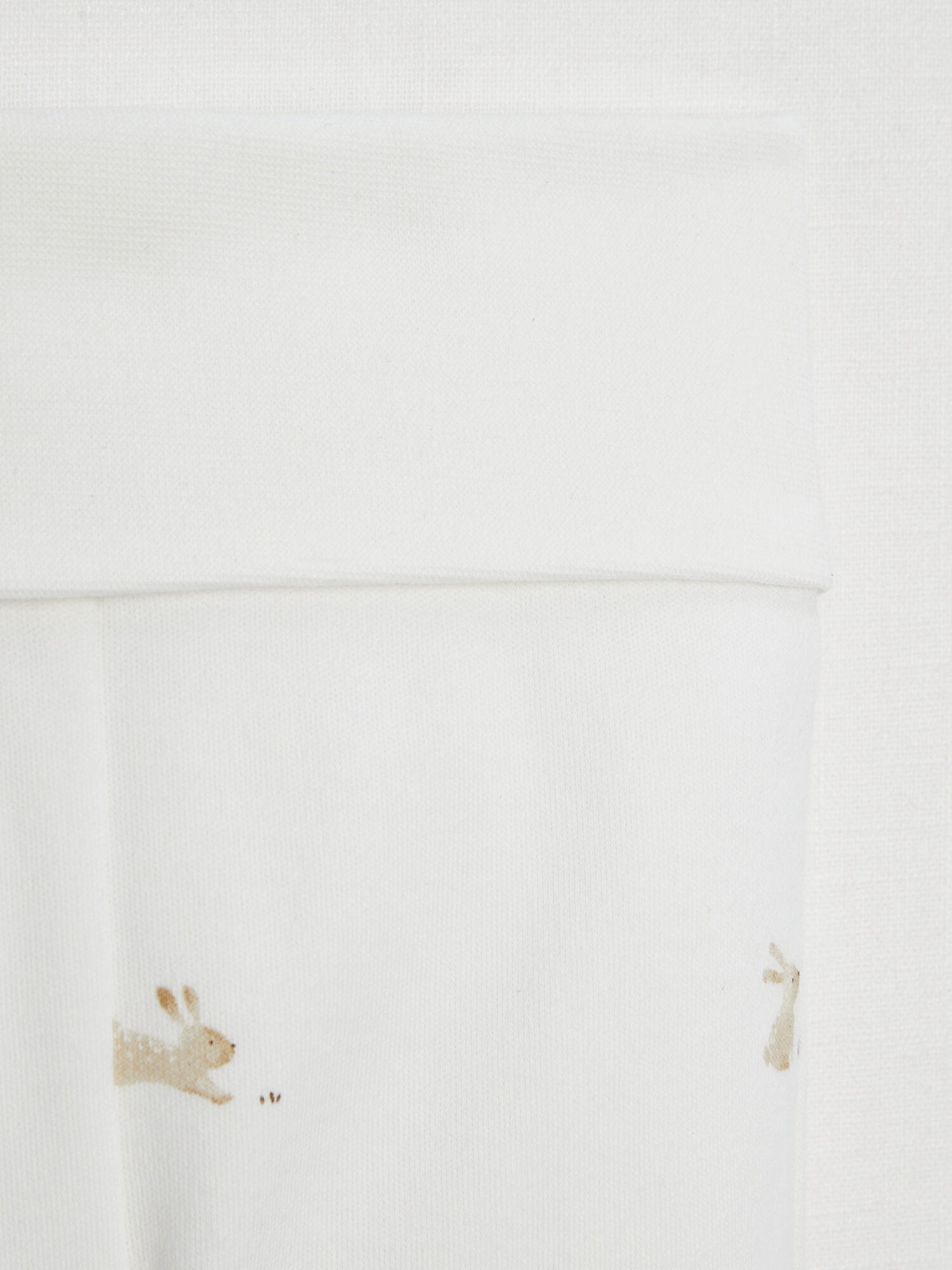 מכנסי רגליות הדפס ארנבים