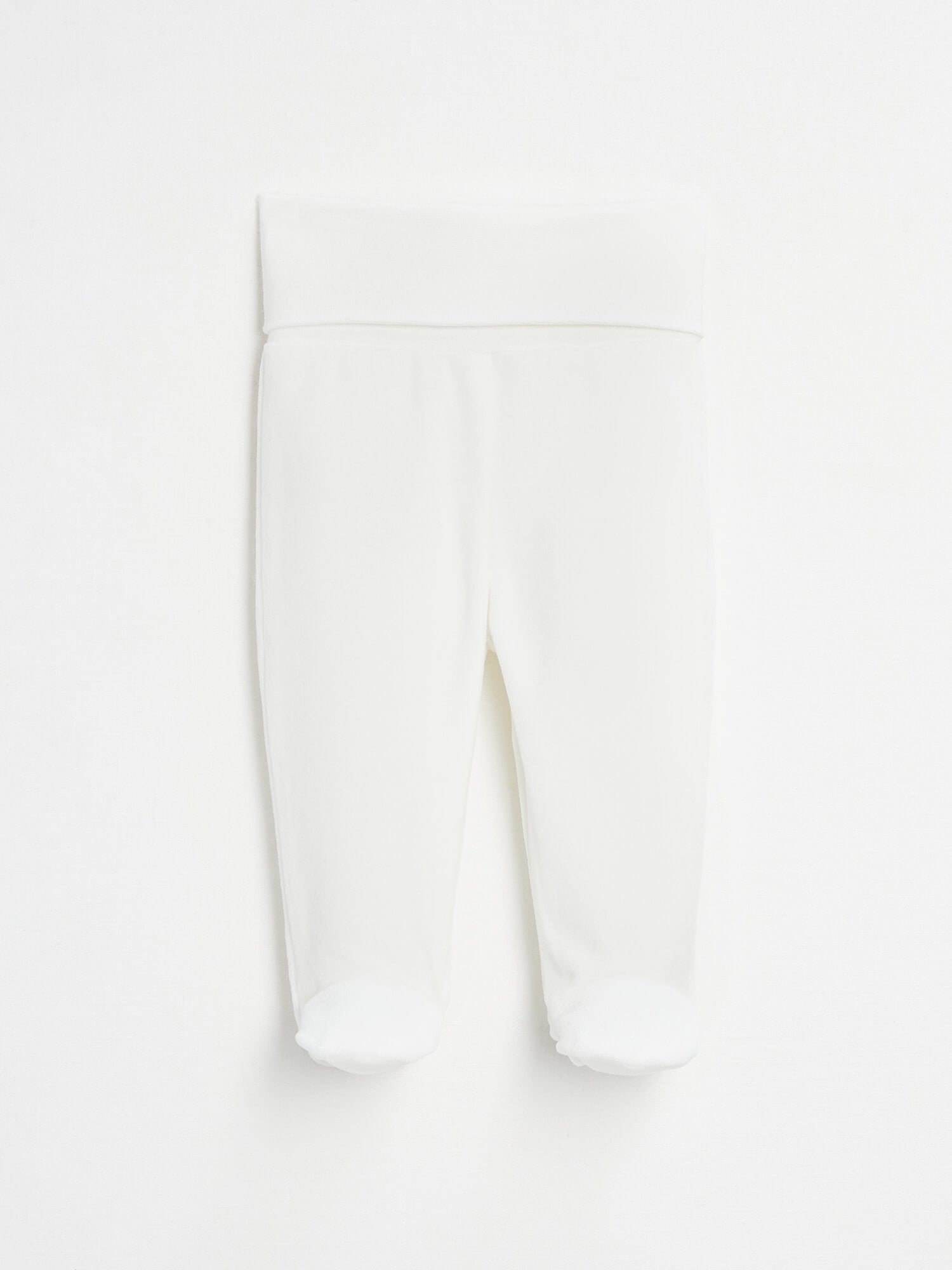 מכנסי רגליות מבד קטיפה