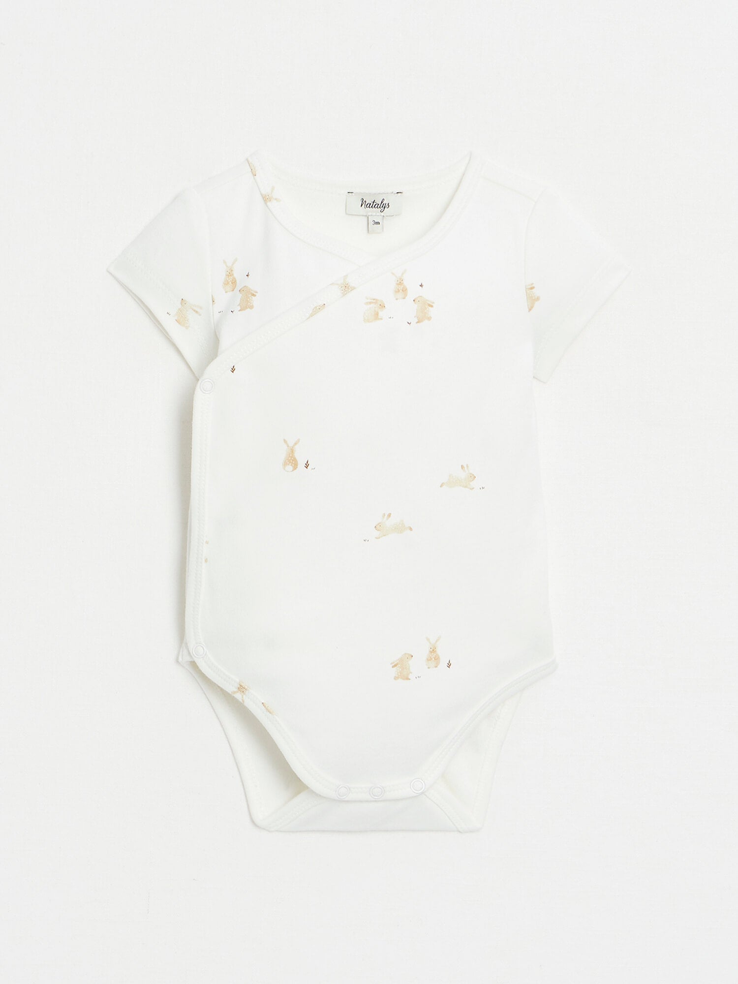 סט בגד גוף קצר ומכנס ארנבים