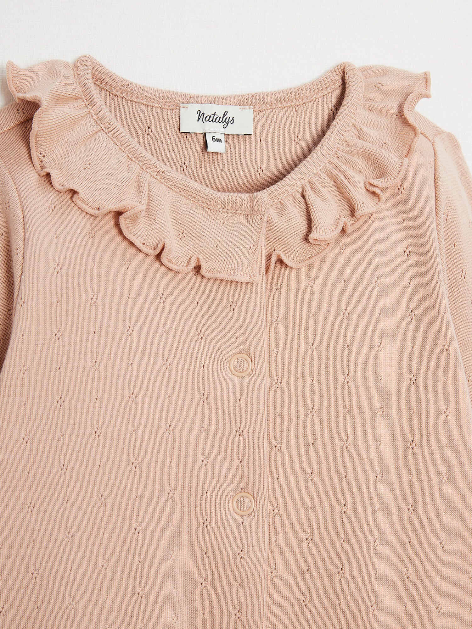 אוברול רגליות אלגנטי בגוון ורוד