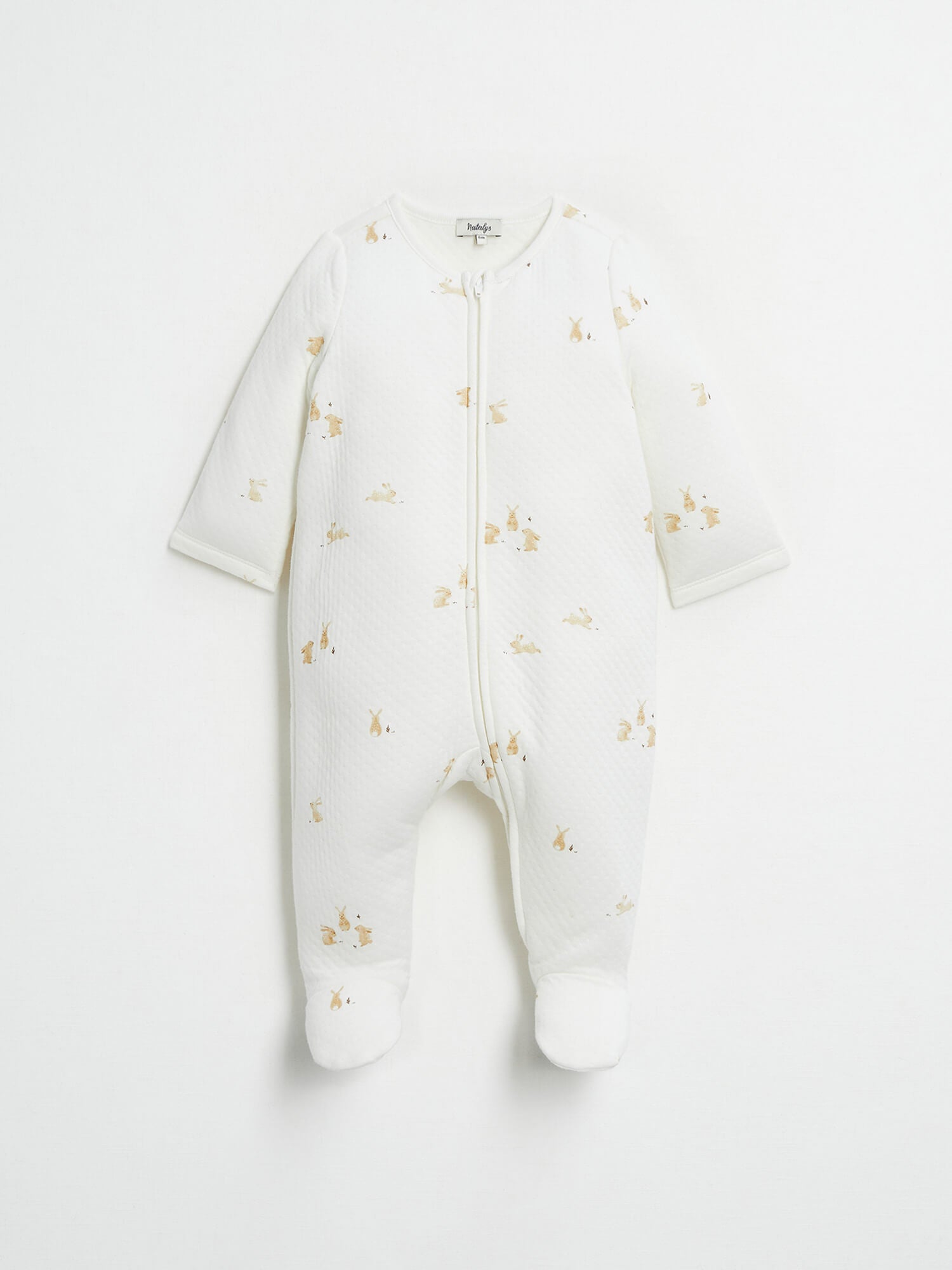 אוברול רגליות הדפס ארנבים