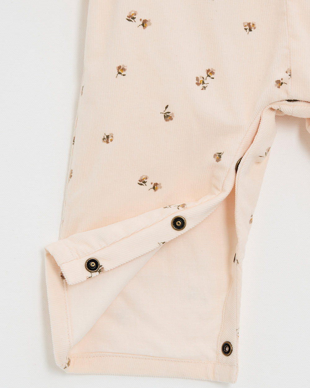 אוברול שרוולים ארוכים הדפס פרחים