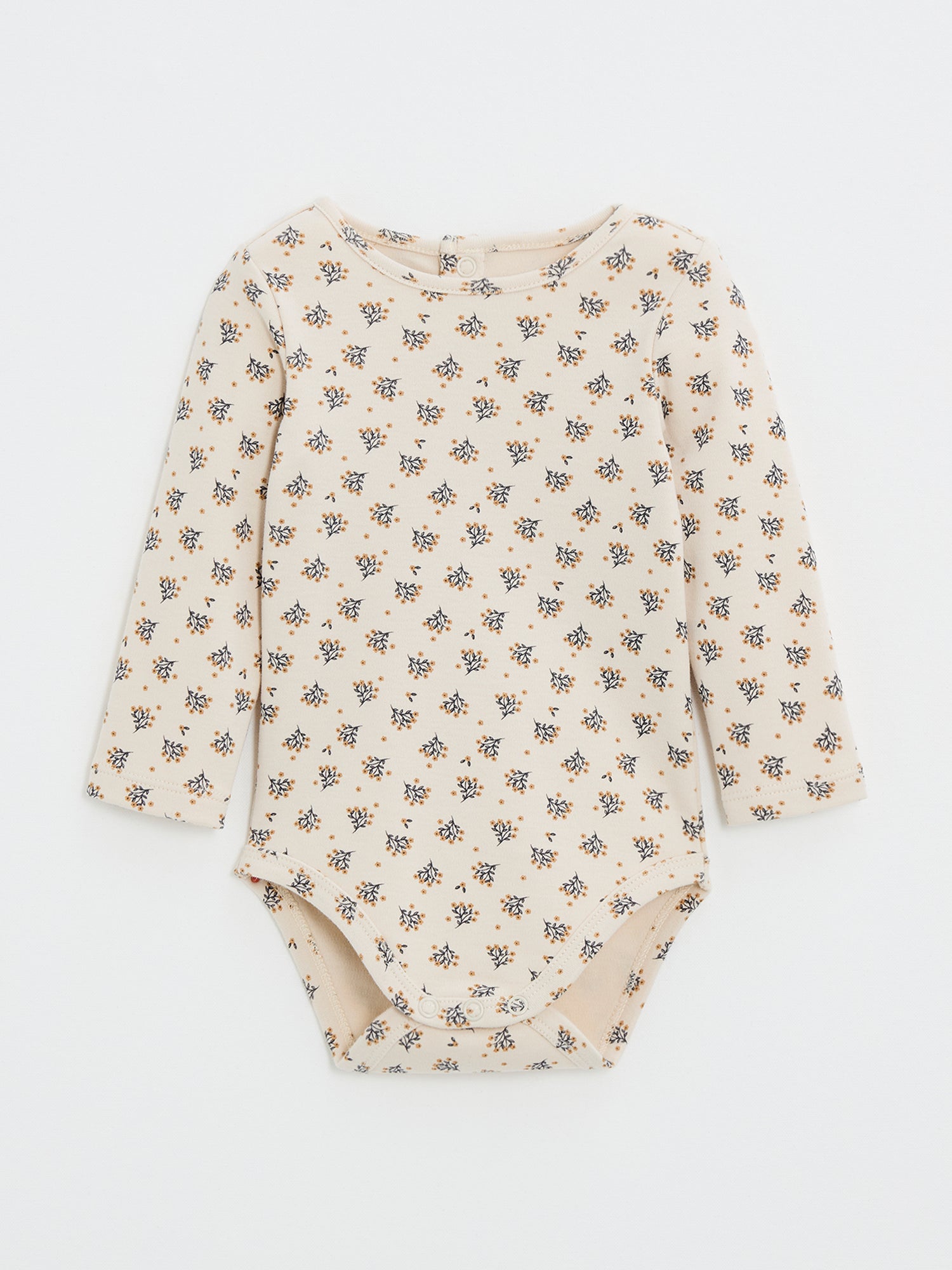 בגד גוף ארוך הדפס פרחי נורית