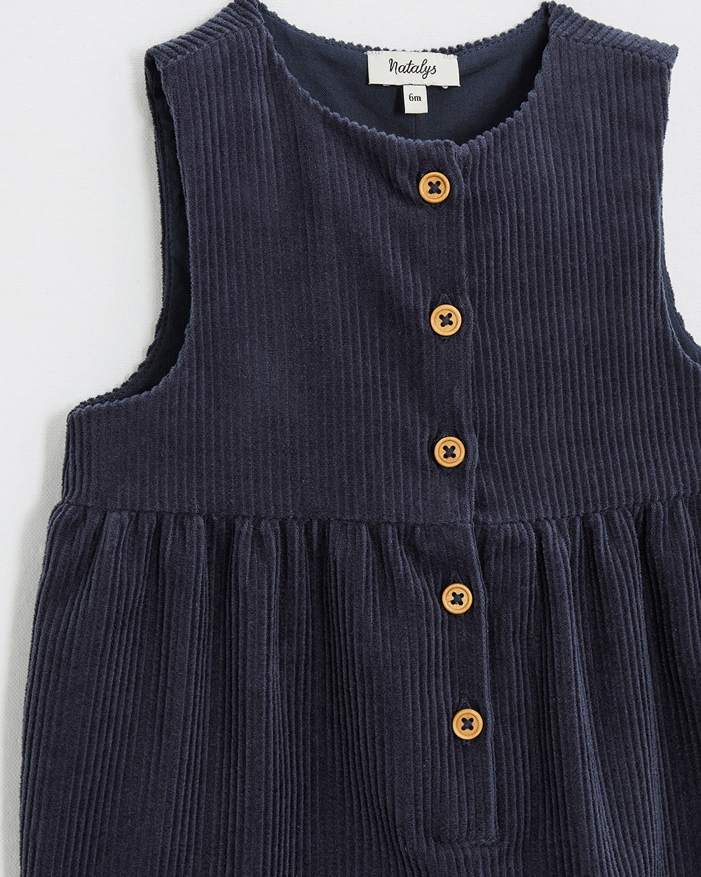 אוברול קורדרוי כחול