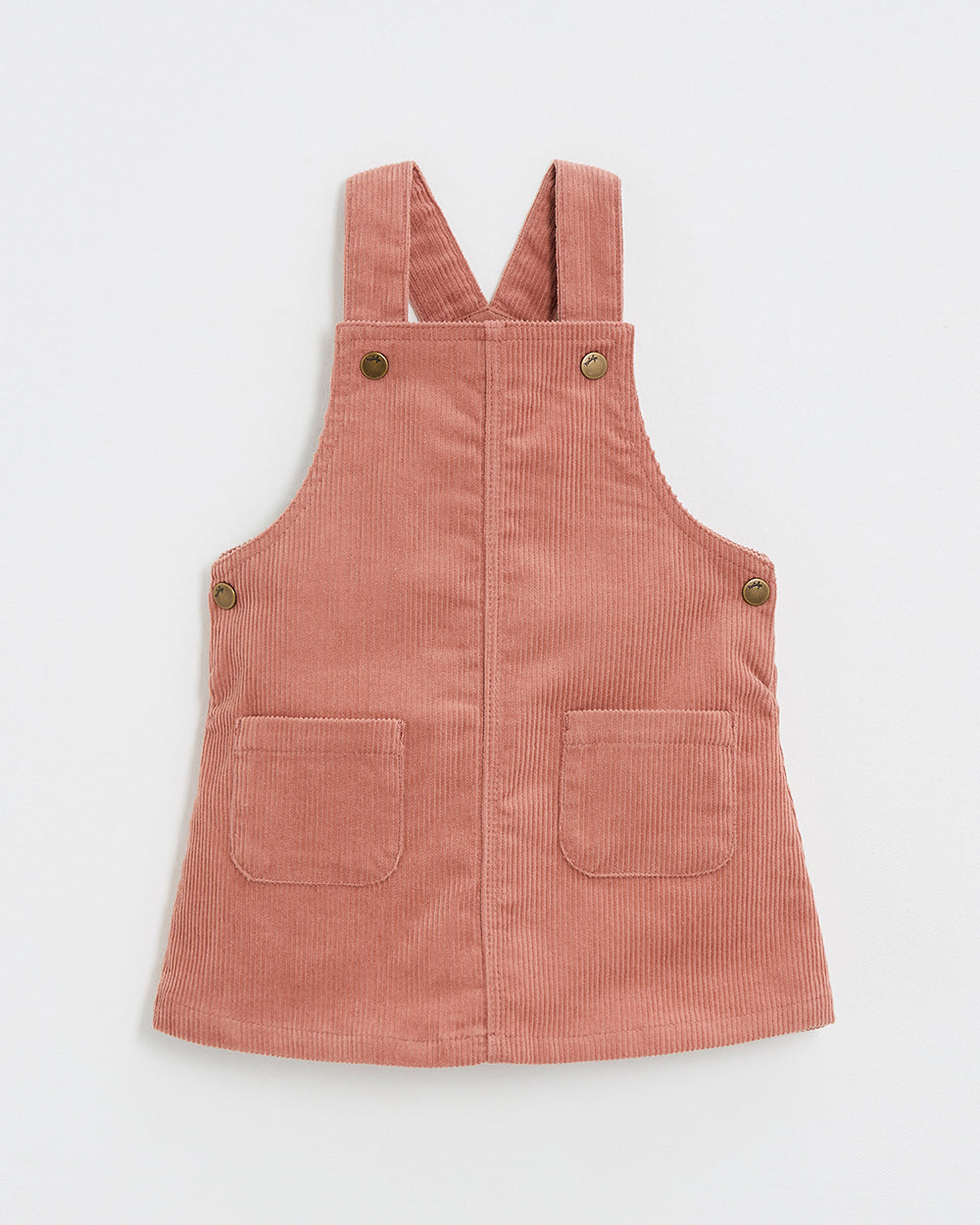 שמלת אוברול קורדרוי ורוד בגוניה