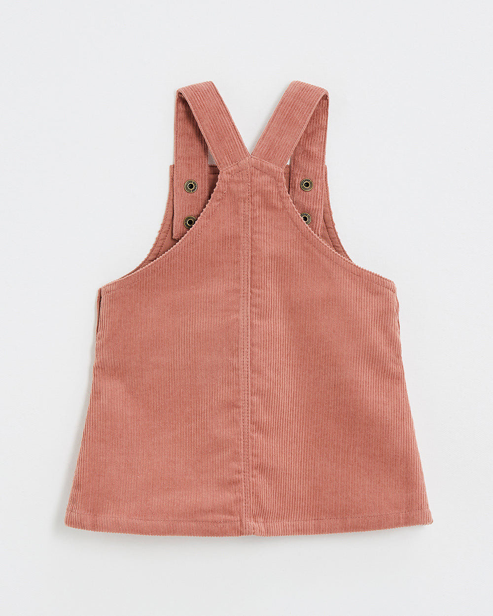 שמלת אוברול קורדרוי ורוד בגוניה