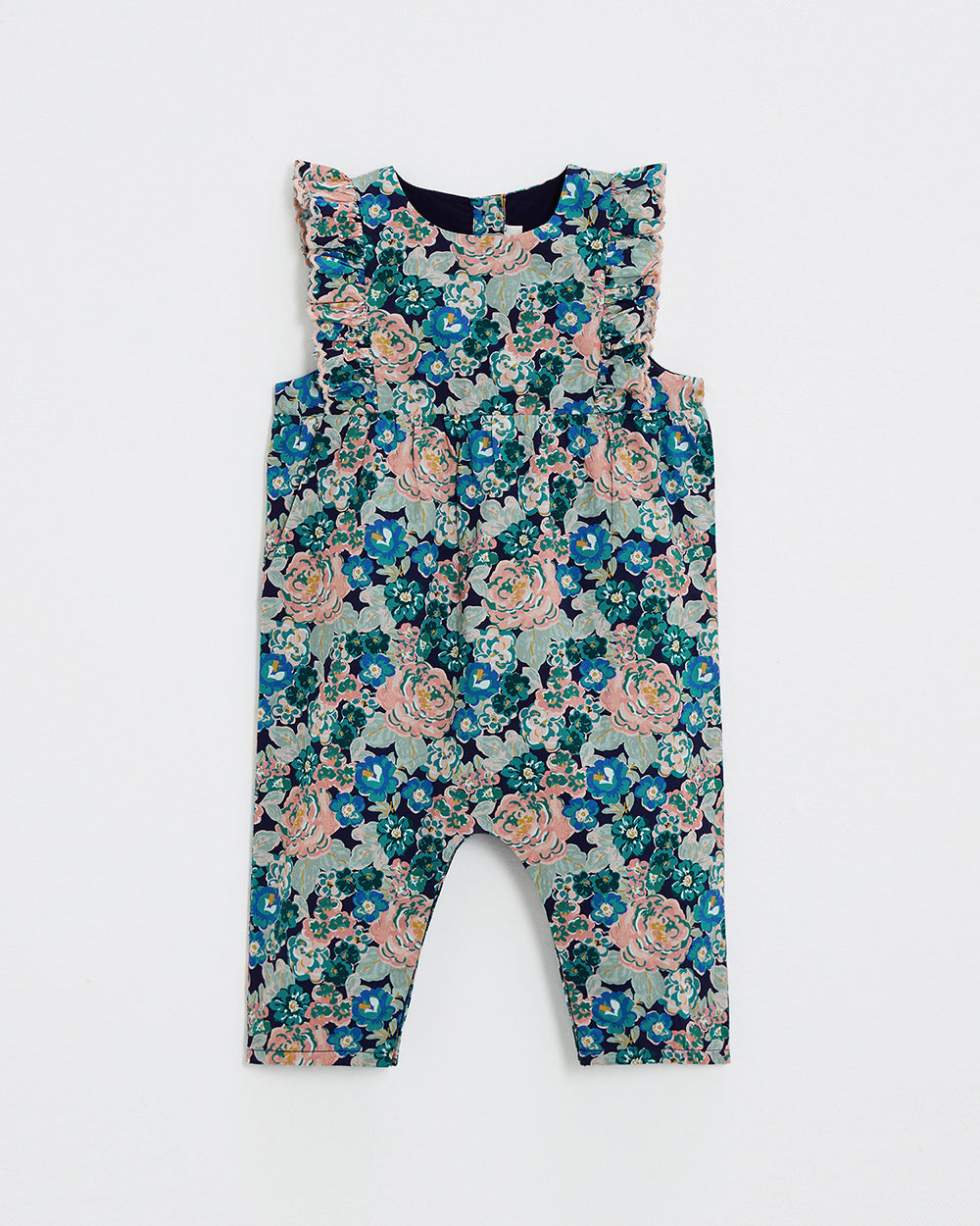 אוברול הדפס פרחוני