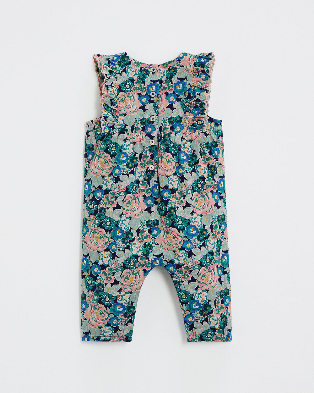 אוברול הדפס פרחוני