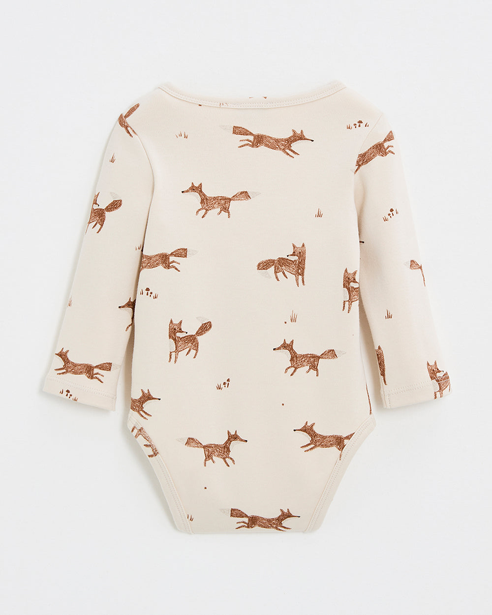 בגד גוף ארוך הדפס שועלים