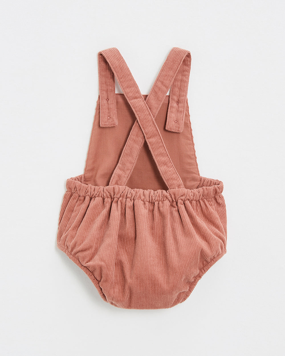 רומפר קטיפה בצבע ורוד בגוניה