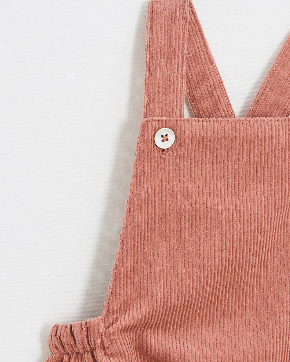 רומפר קטיפה בצבע ורוד בגוניה