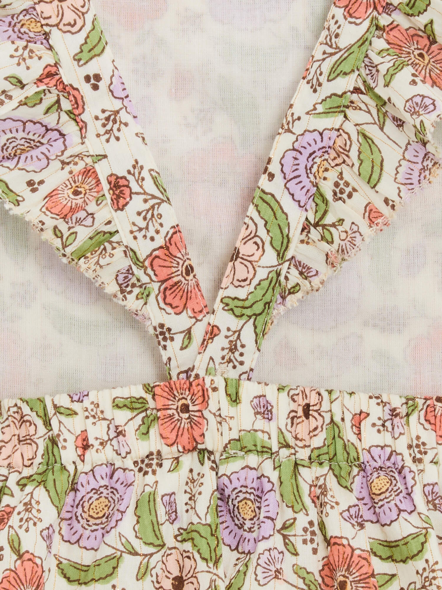 שמלה פרחונית