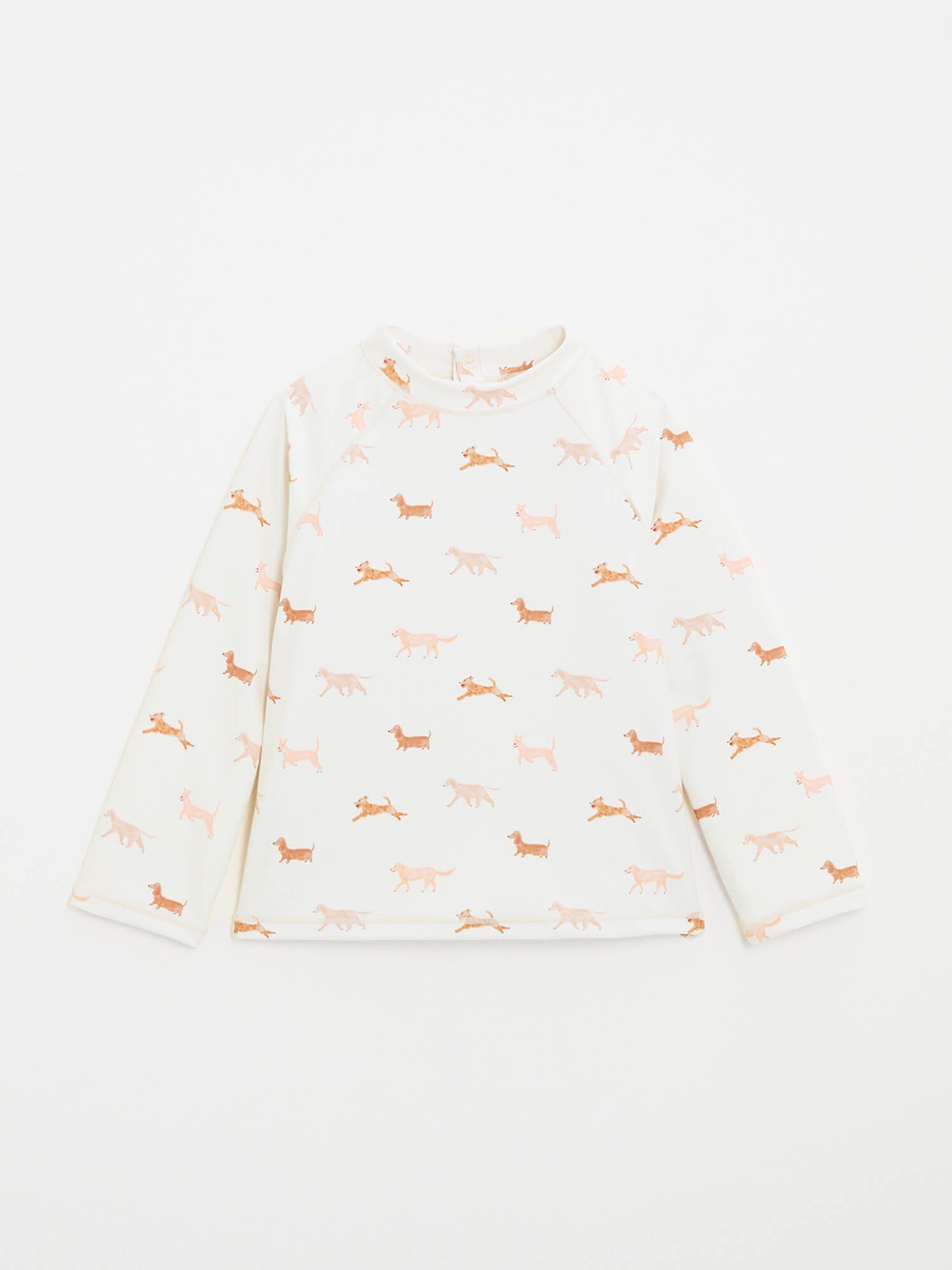 חולצת בגד ים כלבלבים