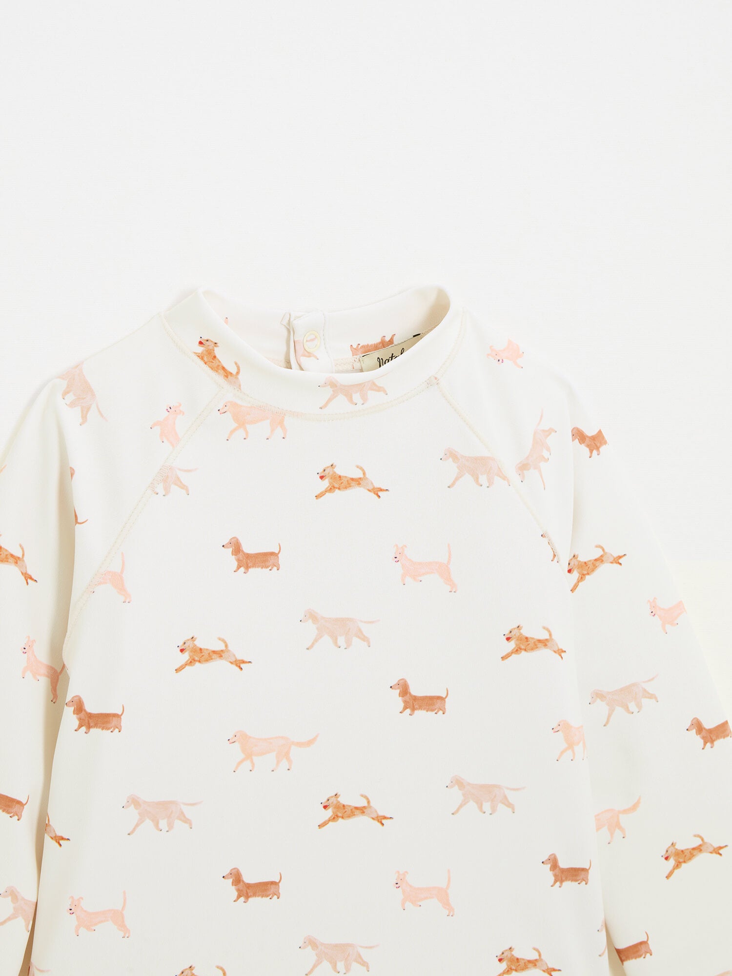 חולצת בגד ים כלבלבים