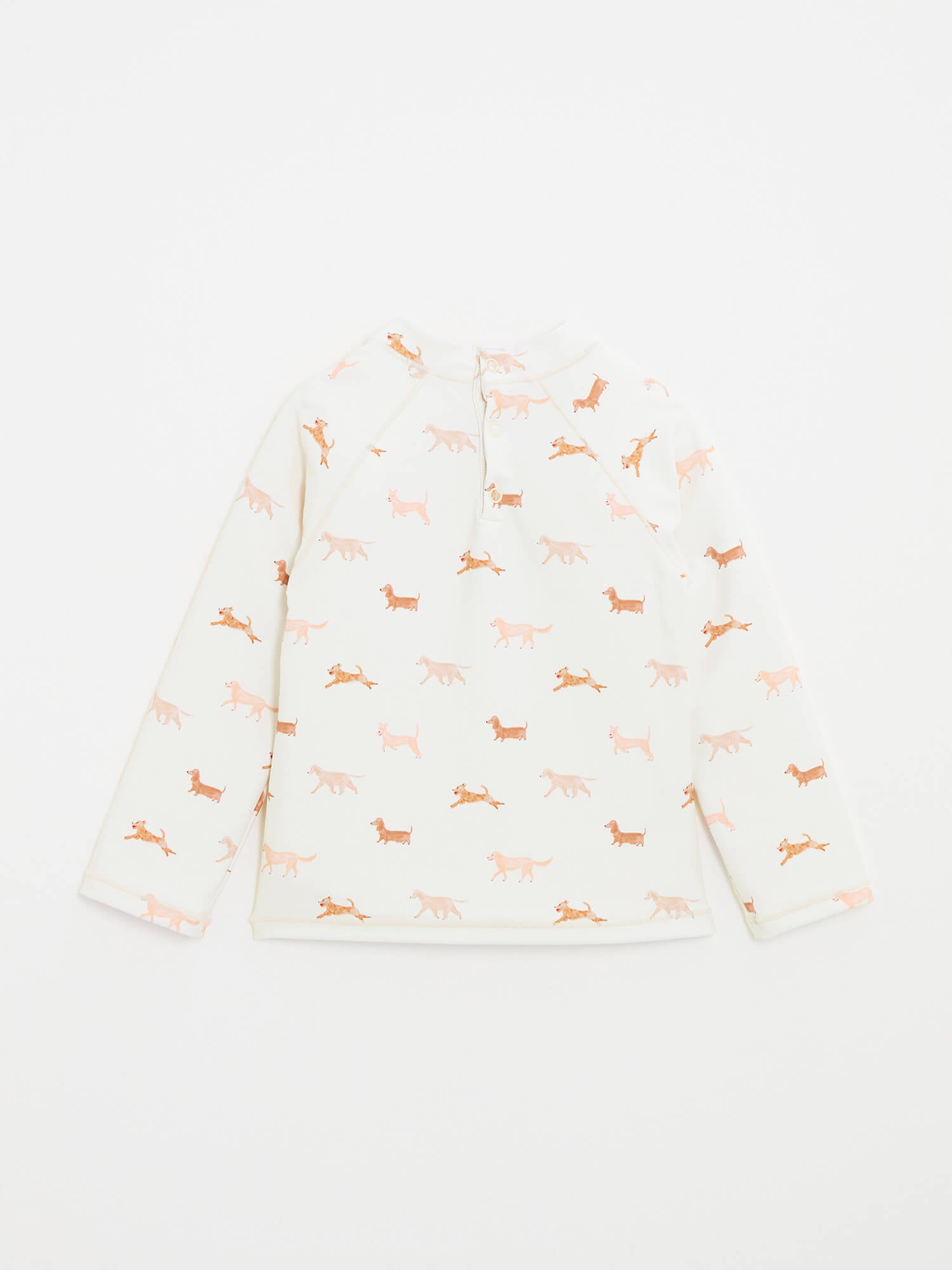 חולצת בגד ים כלבלבים