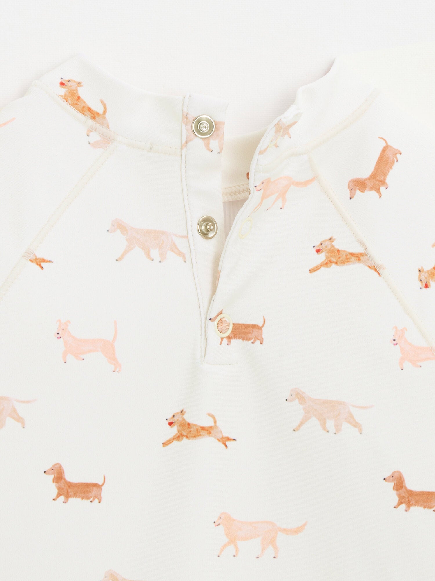 חולצת בגד ים כלבלבים