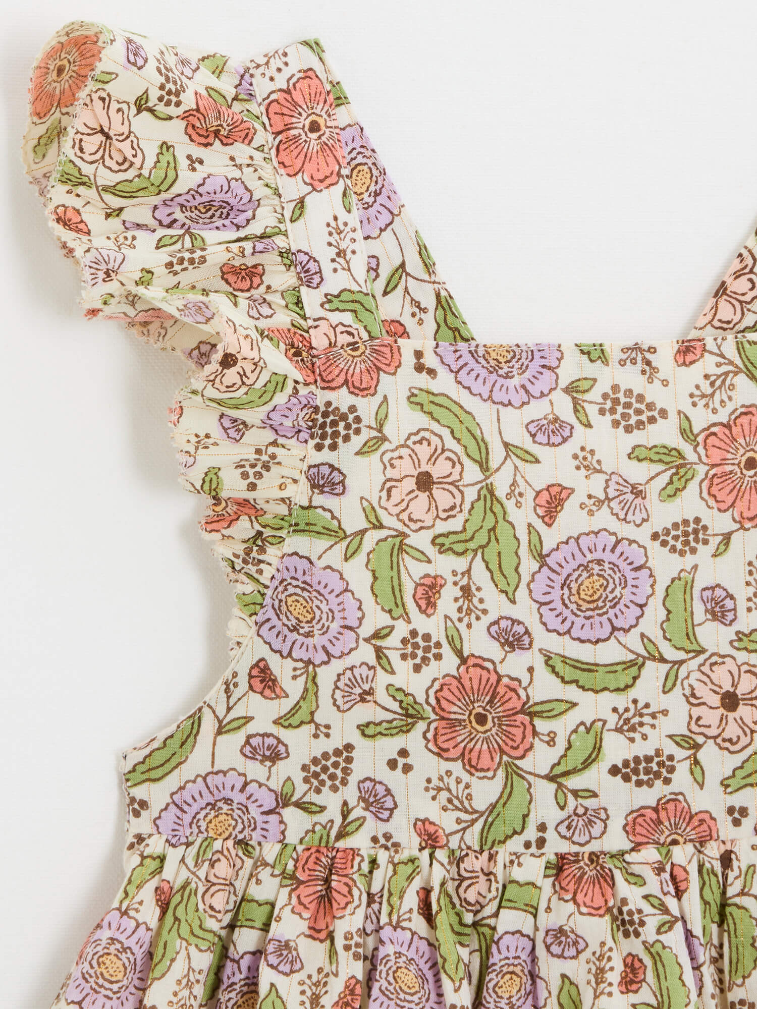 שמלת שני חלקים פרחונית