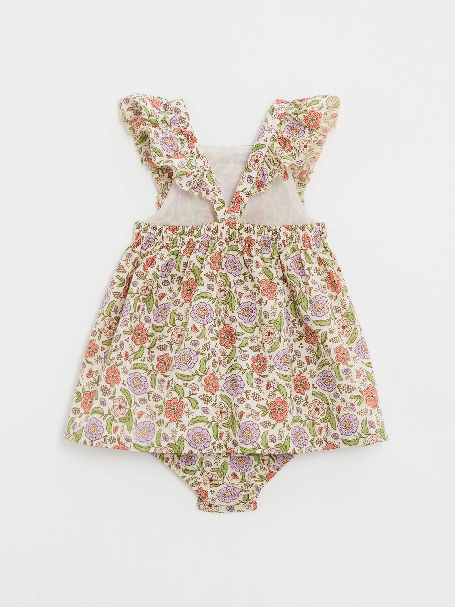 שמלת שני חלקים פרחונית