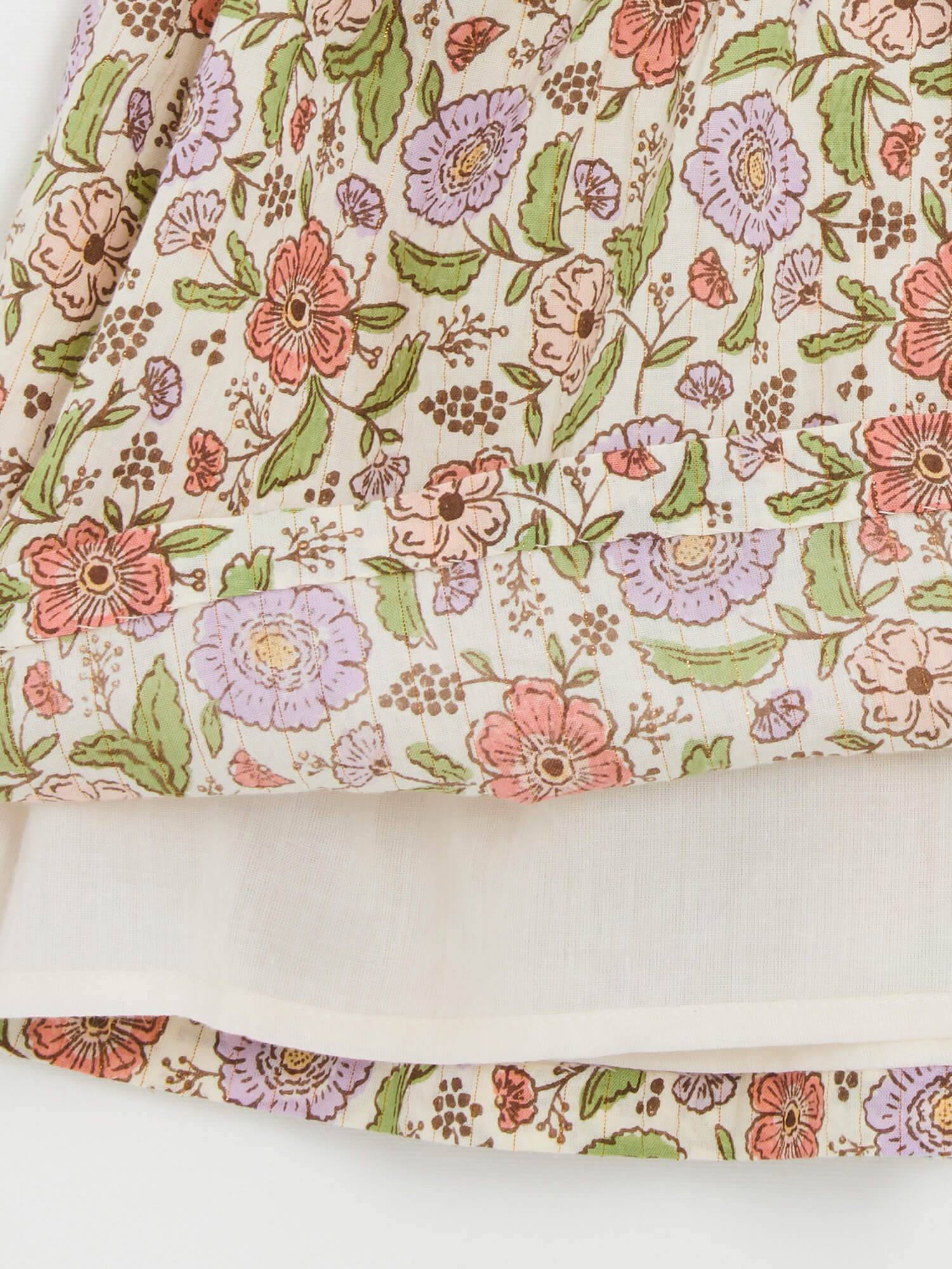 שמלת שני חלקים פרחונית