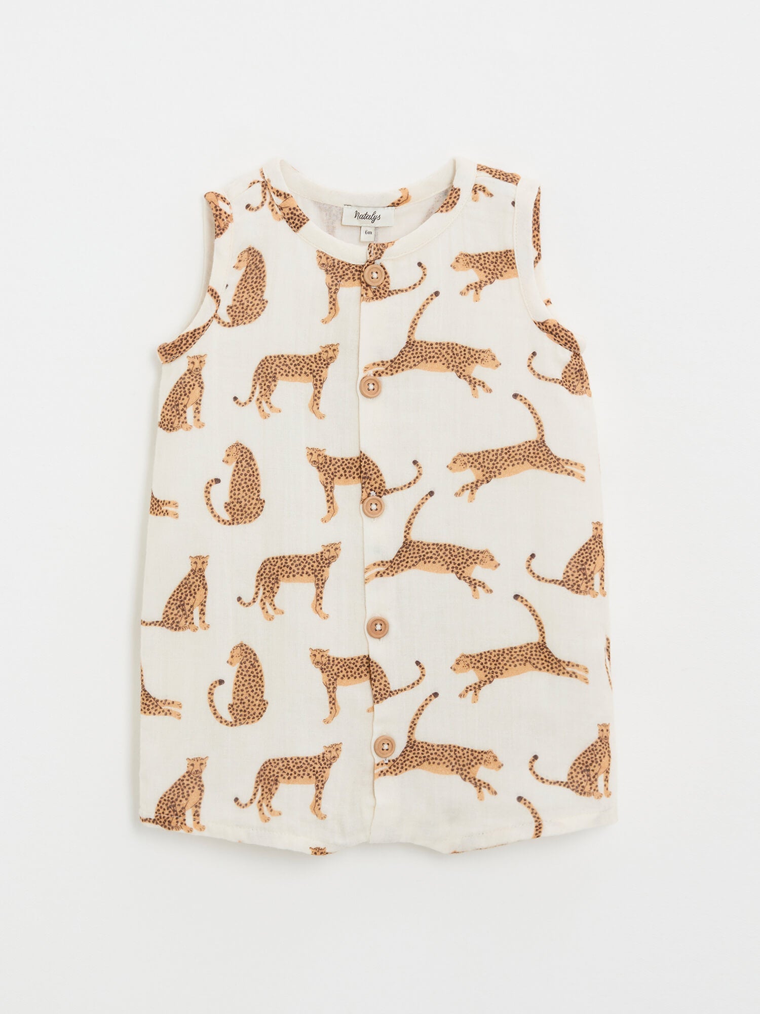 אוברול הדפס נמרים