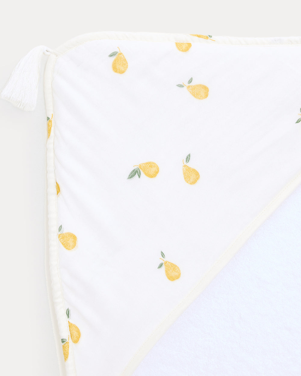 מגבת קפוצ׳ון הדפס אגסים