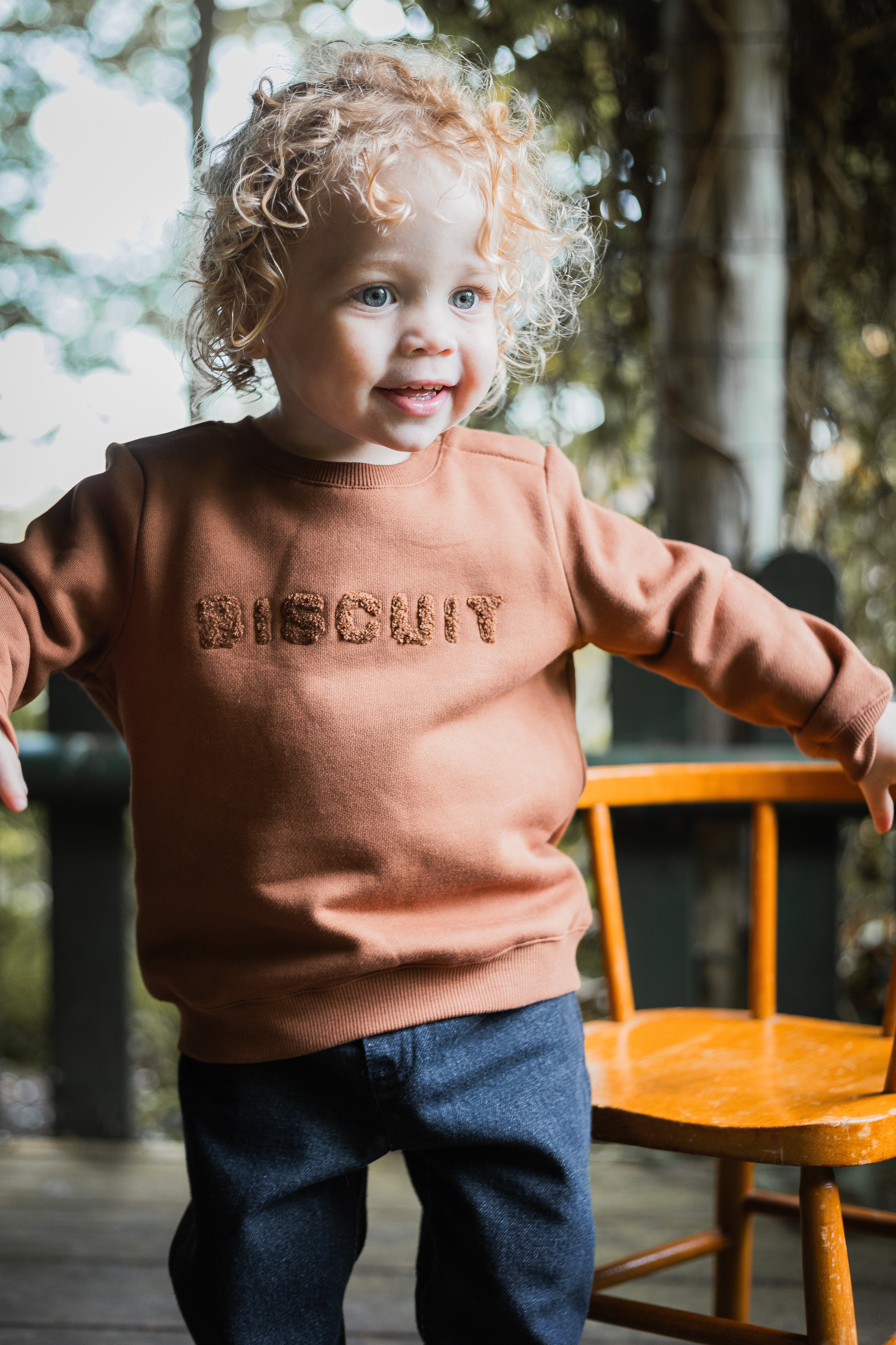 סוויטשירט פליז BISCUIT